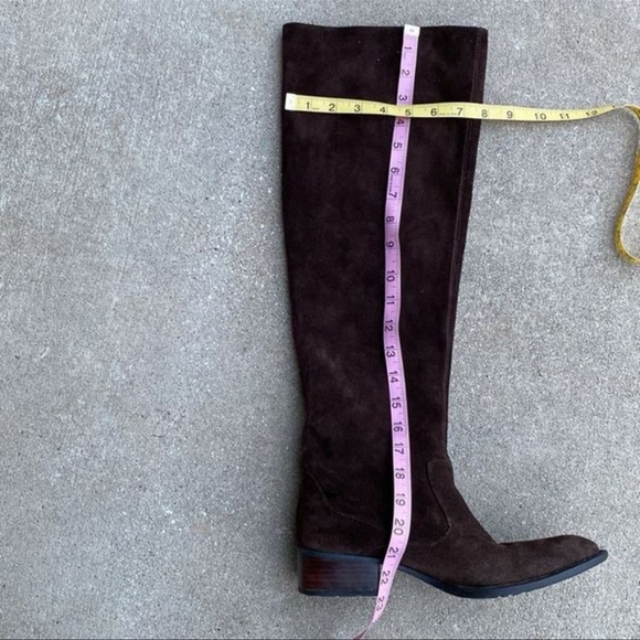 Born Dark Brown Over the Knee Boots - Picture 3 of 5